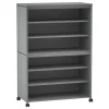 Smith System Constellate Double Mid Cluster Classroom Storage Cabinets^ Art Supply Cabinets|Mobile Cabinets