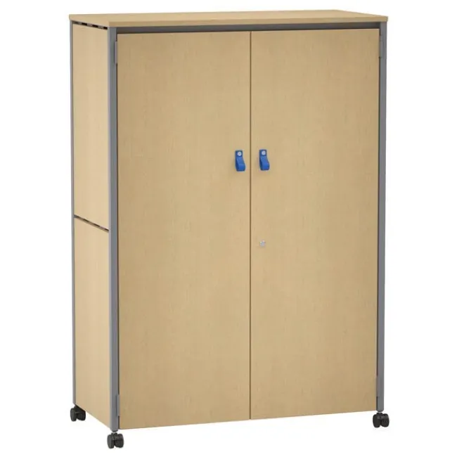 Smith System Constellate Double Mid Cluster Classroom Storage Cabinets^ Art Supply Cabinets|Mobile Cabinets