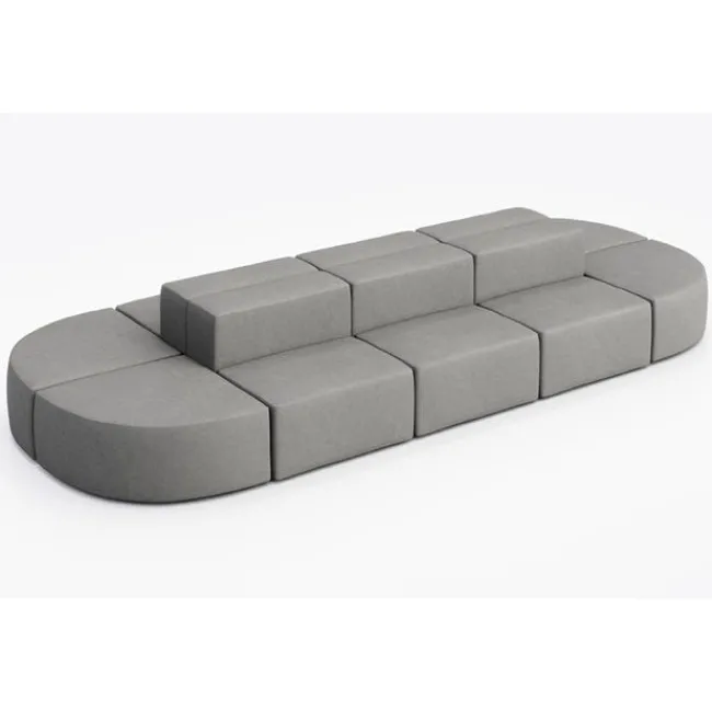 KFI Seating Conversa Collection 10-Seat Modular Lounge Seating^ Soft Seating & Lounge