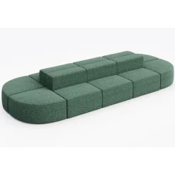 KFI Seating Conversa Collection 10-Seat Modular Lounge Seating^ Soft Seating & Lounge