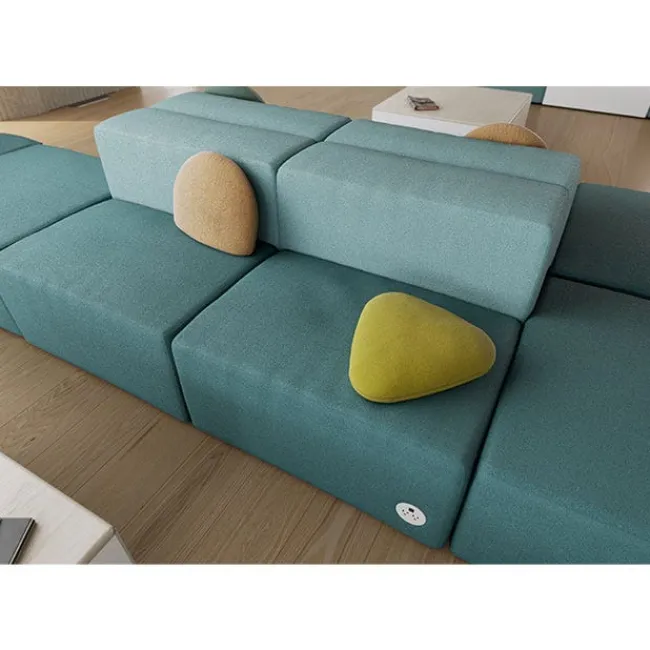 KFI Seating Conversa Collection 10-Seat Modular Lounge Seating^ Soft Seating & Lounge