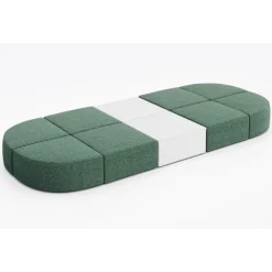 KFI Seating Conversa Collection 8-Seat Modular Lounge Seating & 2 Occasional Tables^ Soft Seating & Lounge
