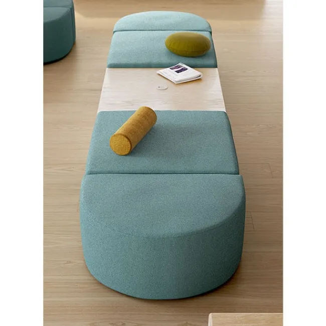 KFI Seating Conversa Collection 4-Seat Modular Lounge Seating & Occasional Table^ Soft Seating & Lounge