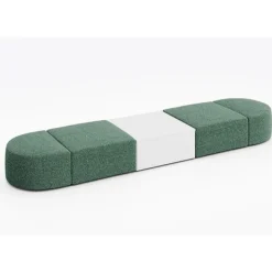 KFI Seating Conversa Collection 4-Seat Modular Lounge Seating & Occasional Table^ Soft Seating & Lounge