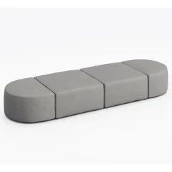 KFI Seating Conversa Collection 4-Seat Modular Lounge Seating^ Soft Seating & Lounge