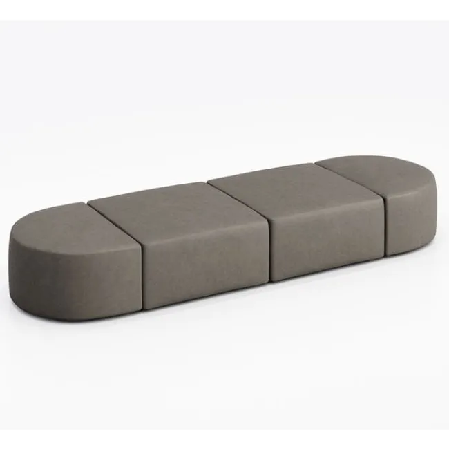 KFI Seating Conversa Collection 4-Seat Modular Lounge Seating^ Soft Seating & Lounge