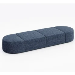KFI Seating Conversa Collection 4-Seat Modular Lounge Seating^ Soft Seating & Lounge