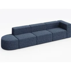 KFI Seating Conversa Collection 4-Seat Sofa^ Soft Seating & Lounge