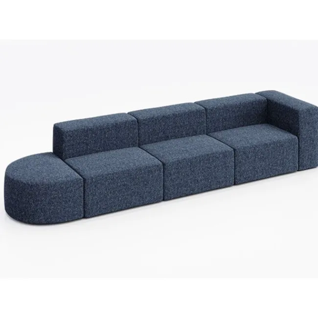 KFI Seating Conversa Collection 4-Seat Sofa^ Soft Seating & Lounge