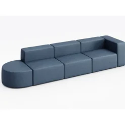 KFI Seating Conversa Collection 4-Seat Sofa^ Soft Seating & Lounge