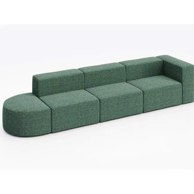 KFI Seating Conversa Collection 4-Seat Sofa^ Soft Seating & Lounge