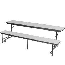 BioFit Convertible Cafeteria Bench Tables^ Cafeteria|Cafeteria Tables