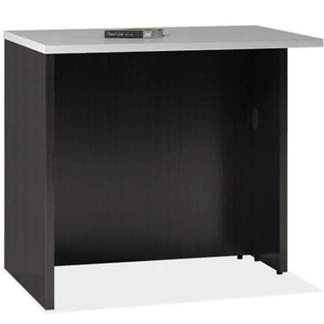 OfficeSource Cosmo Collection Curved Reception Typical (2-Unit)^ Reception Desks