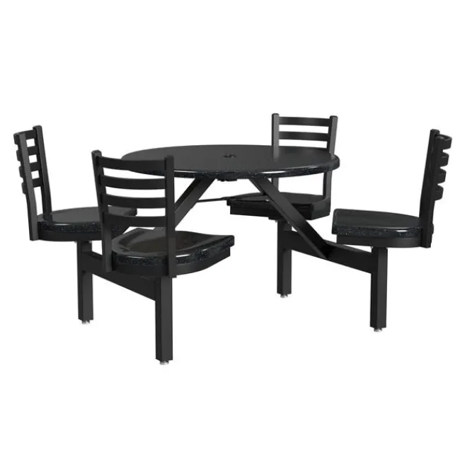Palmer Hamilton Covey 4-Seat Outdoor Table^ Cafeteria Booths|Outdoor Picnic