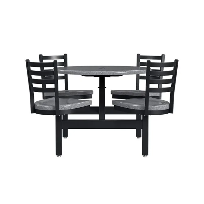 Palmer Hamilton Covey 4-Seat Outdoor Table^ Cafeteria Booths|Outdoor Picnic