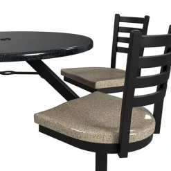 Palmer Hamilton Covey 4-Seat Outdoor Table^ Cafeteria Booths|Outdoor Picnic