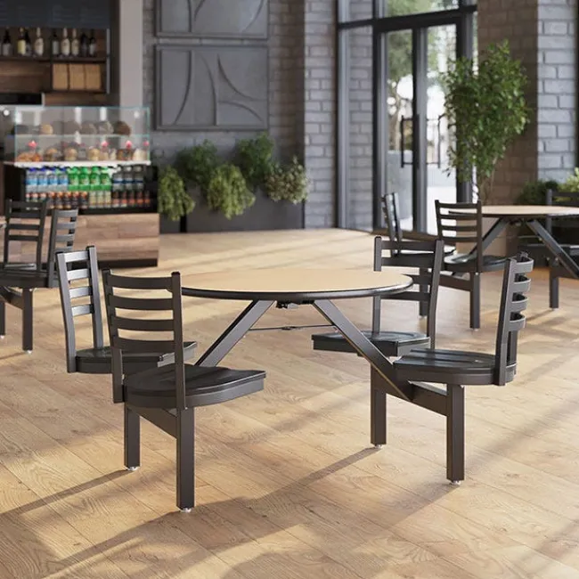 Palmer Hamilton Covey 4-Seat Outdoor Table^ Cafeteria Booths|Outdoor Picnic