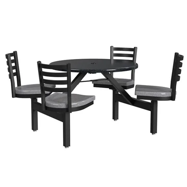 Palmer Hamilton Covey 4-Seat Outdoor Table^ Cafeteria Booths|Outdoor Picnic