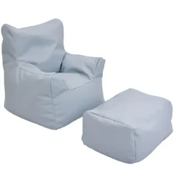 Childrens Factory Cozy Chair and Ottoman Set^ Bean Bag Chairs|Flexible Seating