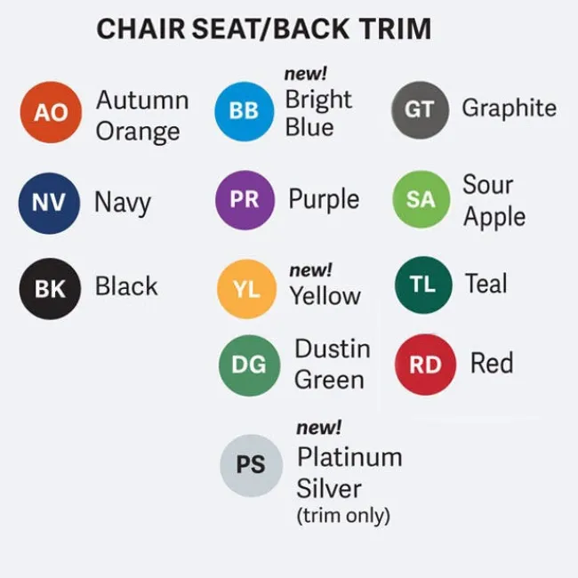 Mahar Creative Colors Stack Chair (16'' H - 2nd-4th)^Kids Kids Chairs