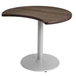 KFI Seating Crescent Activity Tables with Wood Tops^ Cafe Tables|Café