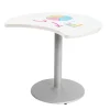 KFI Seating Crescent Activity Table with Dry Erase Top^ Cafe Tables|Café