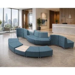 Mooreco Crown 11-Piece Soft Seating Package^ Reception & Waiting Room|Soft Seating