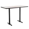National Public Seating CT Series Rectangle Bar Height Cafe Tables^ Cafe Tables|Café