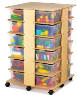 Jonti-Craft 24 Cubbie Tower^ Tote & Bin Storage|Cubbies