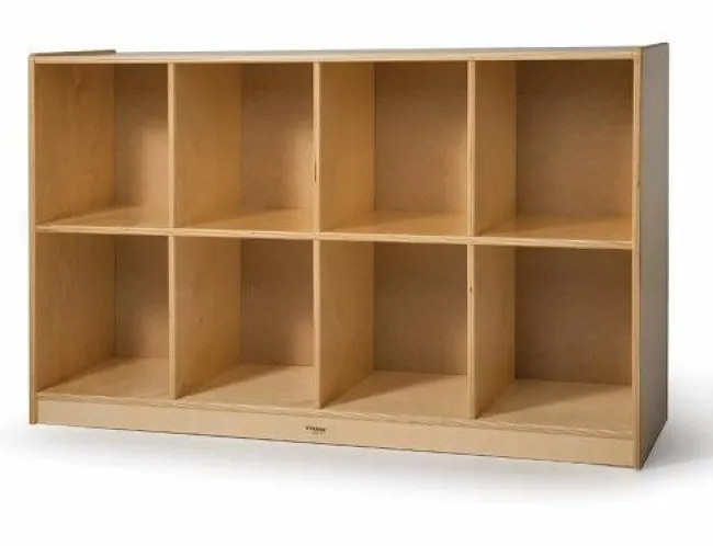 Whitney Brothers 8 Cubby Backpack Storage Unit^ Tote & Bin Storage|Cubbies
