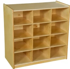 Wood Designs 12 Cubby Storage Units^ Cubbies