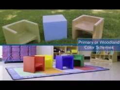 Childrens Factory Cube Chair^Kids Kids Chairs