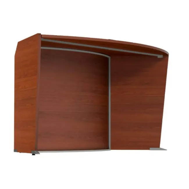 Linea Italia Curved ADA Reception Desk^ Ada & Wheelchair Desks|Reception Desks