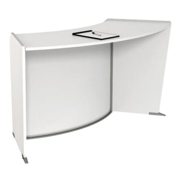 Linea Italia Curved ADA Reception Desk^ Ada & Wheelchair Desks|Reception Desks