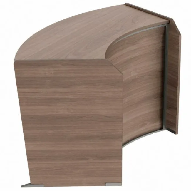 Linea Italia Curved ADA Reception Desk^ Ada & Wheelchair Desks|Reception Desks