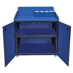 AmTab Customizable Heavy-Duty Condiment Storage Cabinet^ Mobile Cabinets