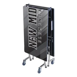 AmTab Customizable Mobile Rectangle Cafeteria Table - 8' L x 36'' W^ New- Custom Logo Cafeteria Tables