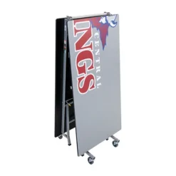 AmTab Customizable Mobile Rectangle Cafeteria Table - 12' L x 36'' W^ New- Custom Logo Cafeteria Tables