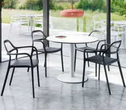 KFI Seating Dali Series Indoor/Outdoor Stack Chair^ Restaurant & Cafe|Cafe Chairs