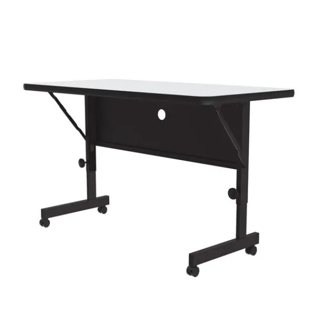 Correll Deluxe Flip-Top Dry Erase Folding Table^ Folding|Computer Lab