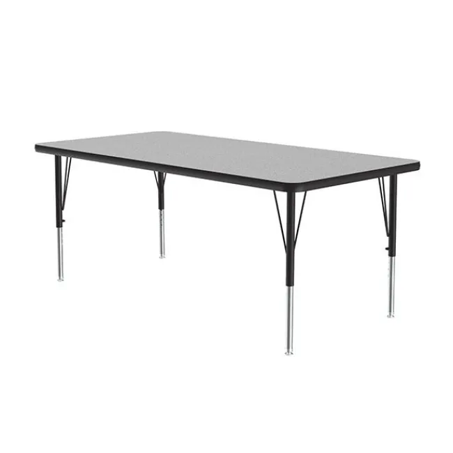 Correll Deluxe HPL Activity Table & Classroom Student Chair Package (30" x 60" Rectangle - 2 Tables & 8 Chairs)^ Activity Tables & Chairs|Activity Table & Chair Packages