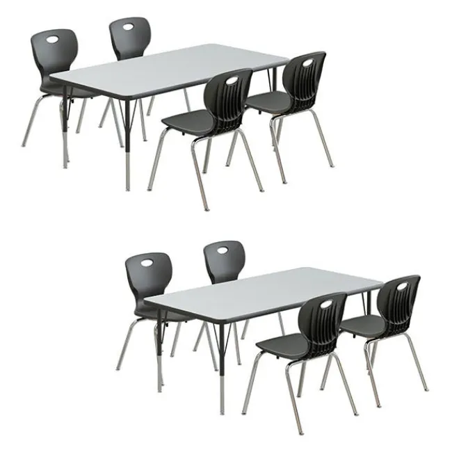 Correll Deluxe HPL Activity Table & Classroom Student Chair Packages^ Activity Tables & Chairs|Activity Table & Chair Packages