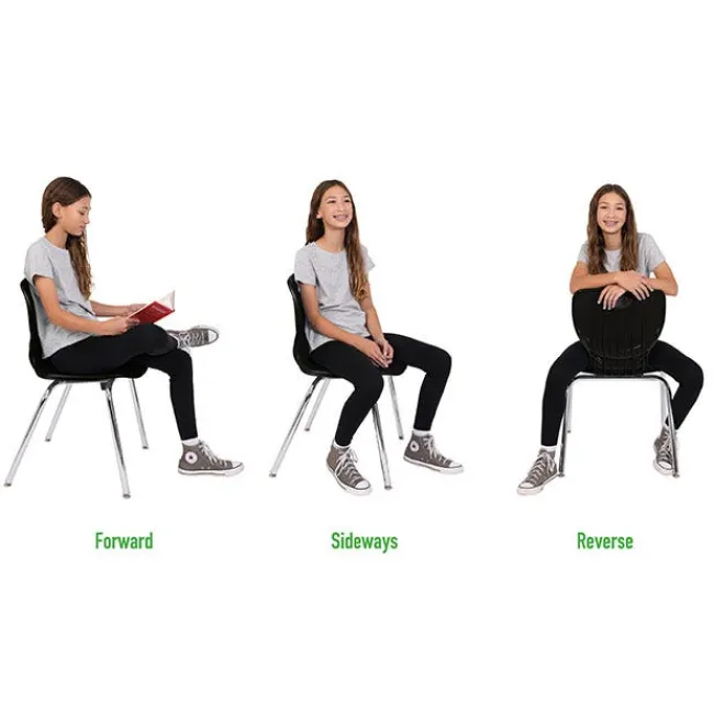 Correll Deluxe HPL Activity Table & Classroom Student Chair Package (48" Clover - 1 Table & 4 Chairs)^ Activity Tables & Chairs|Activity Table & Chair Packages