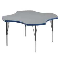 Correll Deluxe HPL Activity Table & Classroom Student Chair Package (48