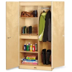 Jonti-Craft Deluxe Wardrobe Closet^ Tall Cabinets