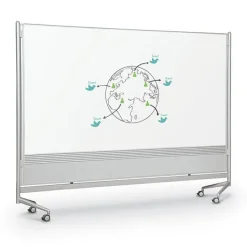 Best-Rite D.O.C. Portable Partitions^ Mobile Reversible Boards