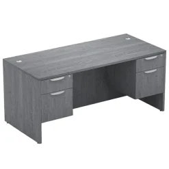 NDI Office Furniture Double Pedestal Desk - 66"W x 30"D^ Teacher Desks|Instructor Desks