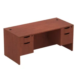 NDI Office Furniture Double Pedestal Desk - 66