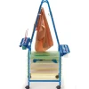 Copernicus Double Sided Art Easel w/ Drying Rack and Tub Storage^ Mobile Reversible Boards