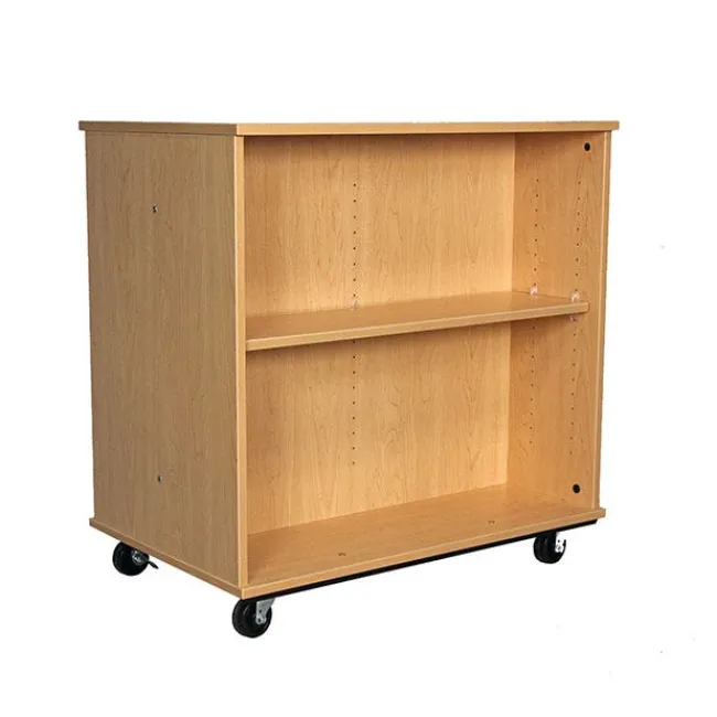 TotMate Double Sided Mobile Bookcase (36" W x 23" D x 36" H)^ Bookcases